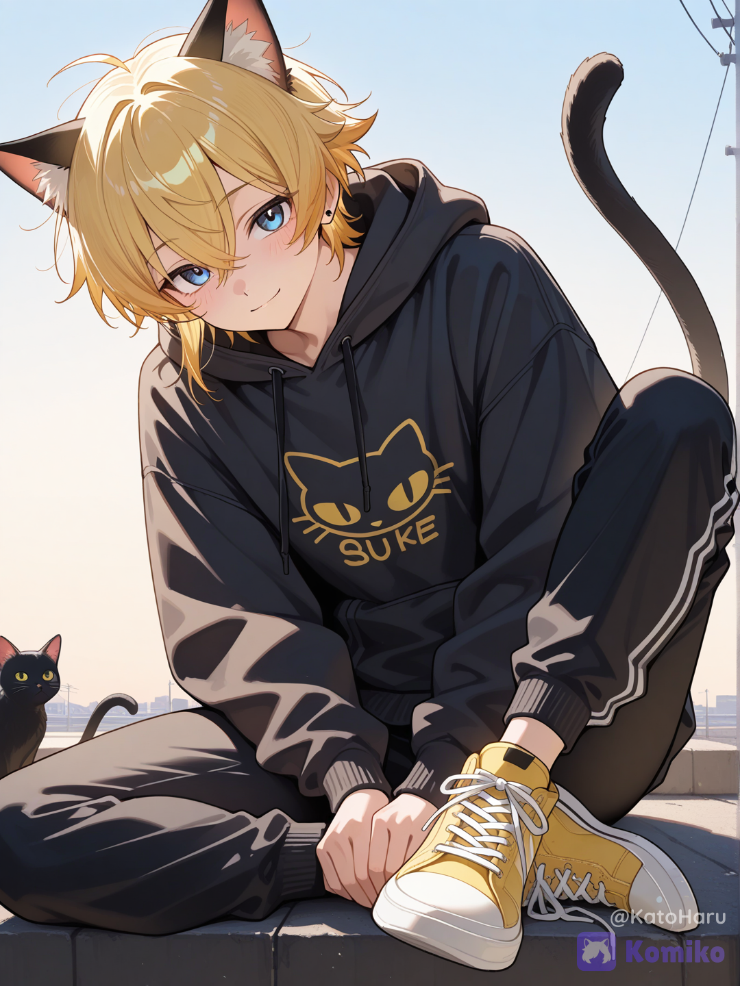 Let's go for a walk on the rooftops?💖