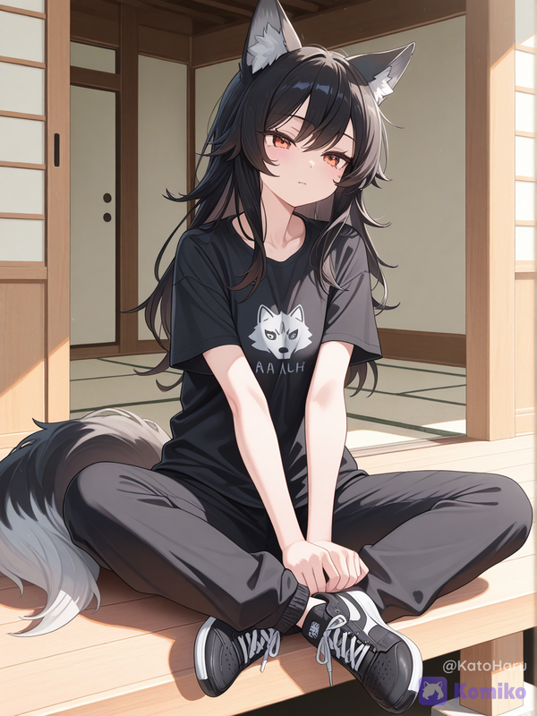 Cute wolf girl.