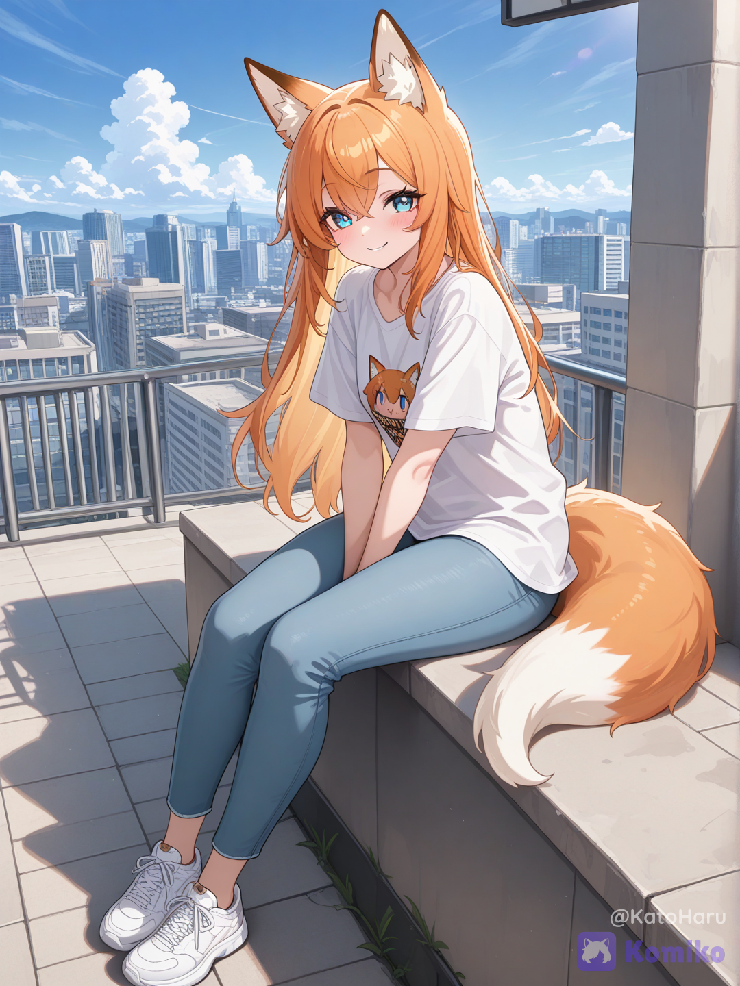 A secret place above the city.