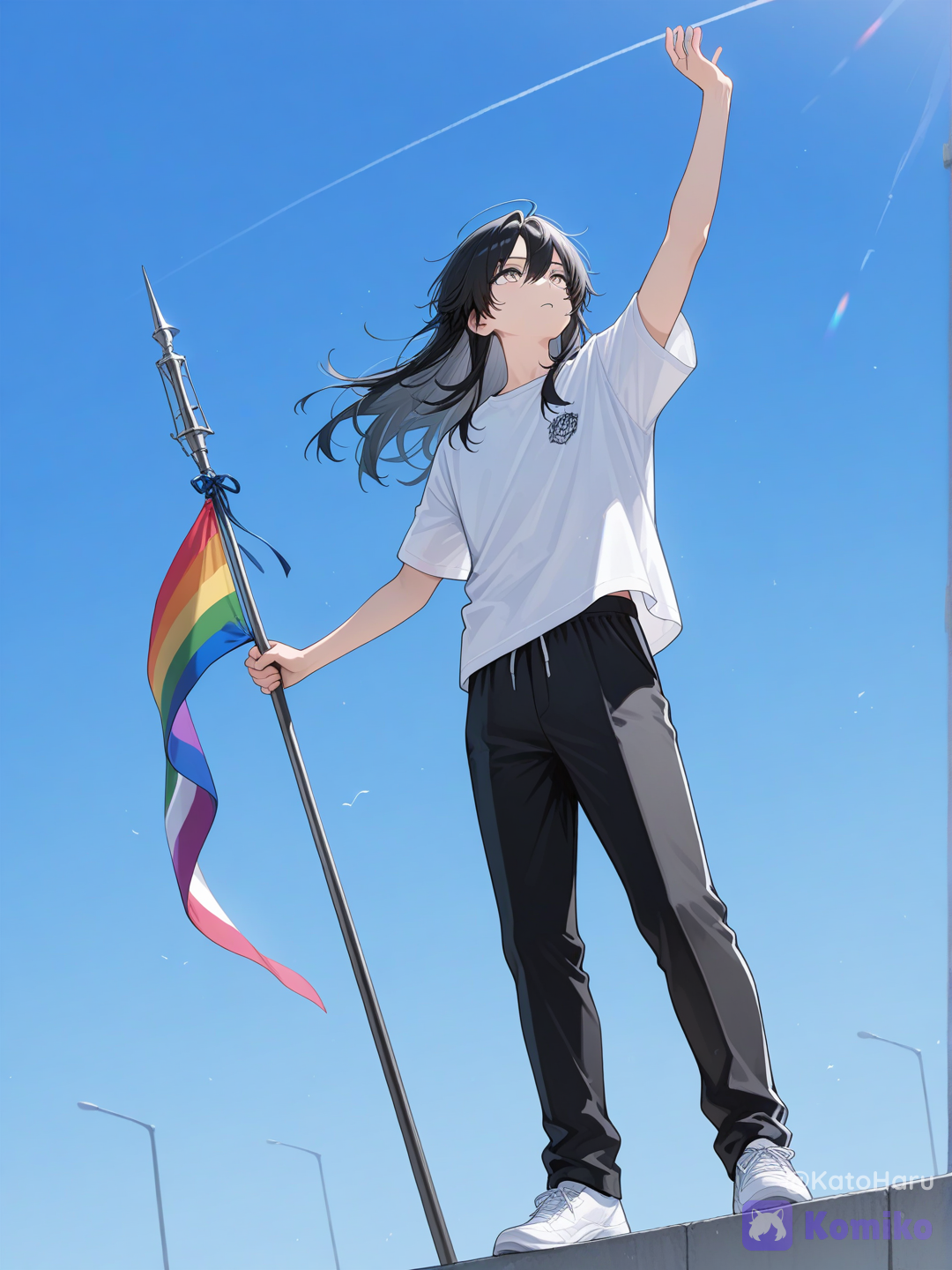 Forward to freedom.