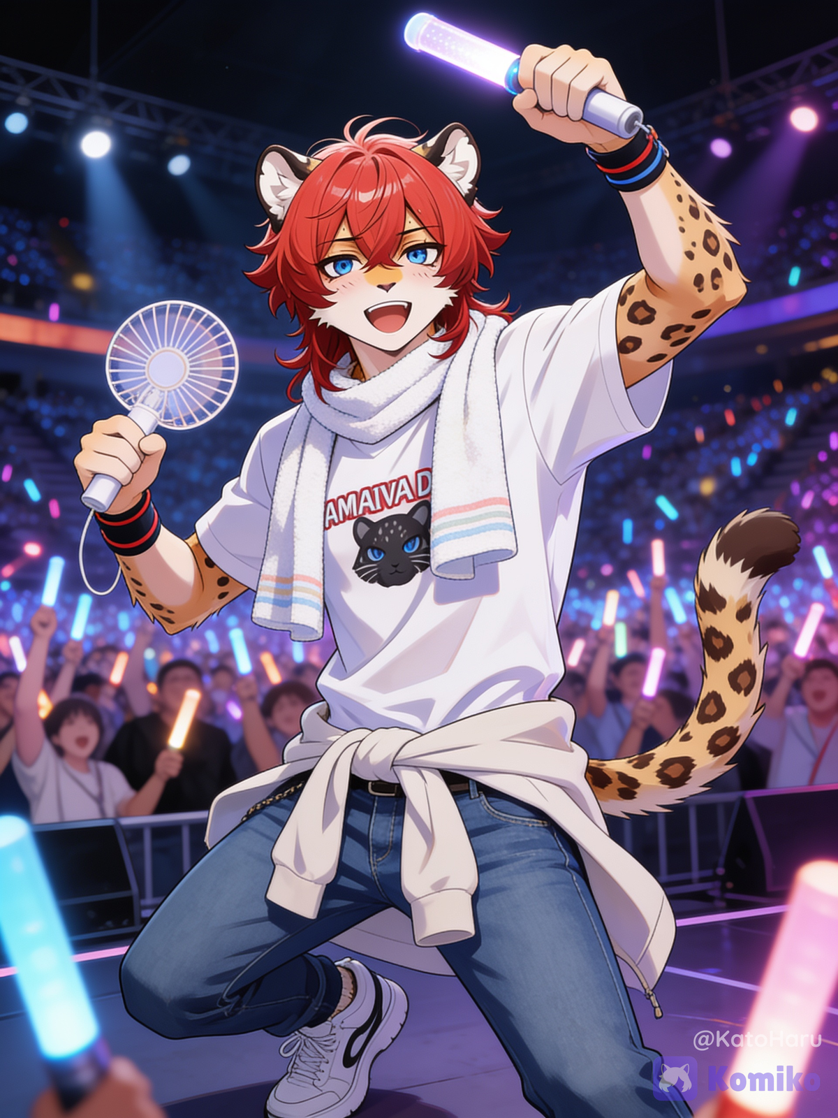 Draconic V-IX! Reo's favorite band.