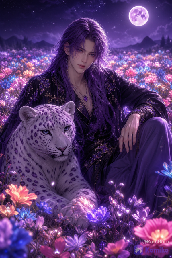 The Young Lord and His Spotted Guard.