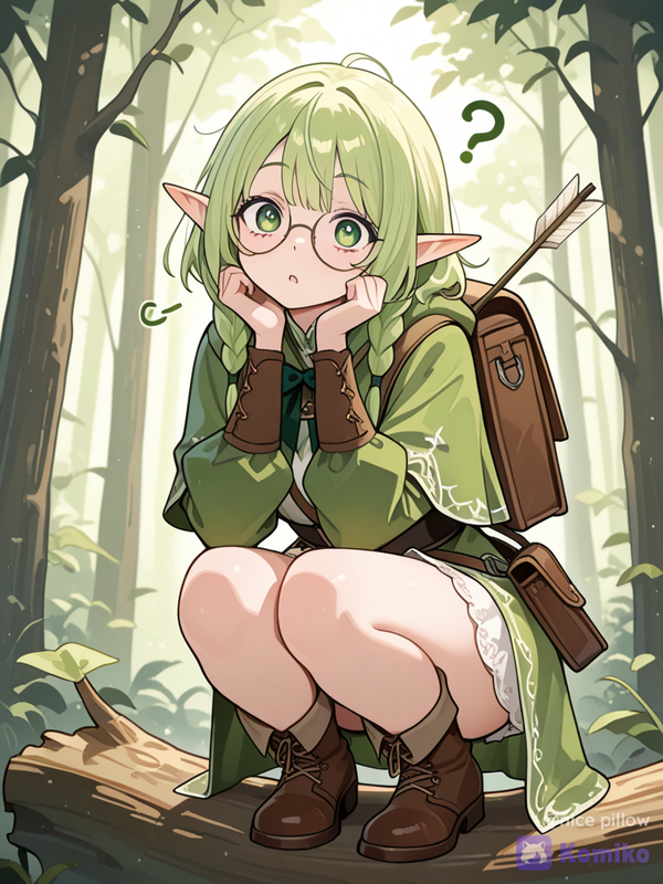 Lost Elf Girl? 🌲❓
