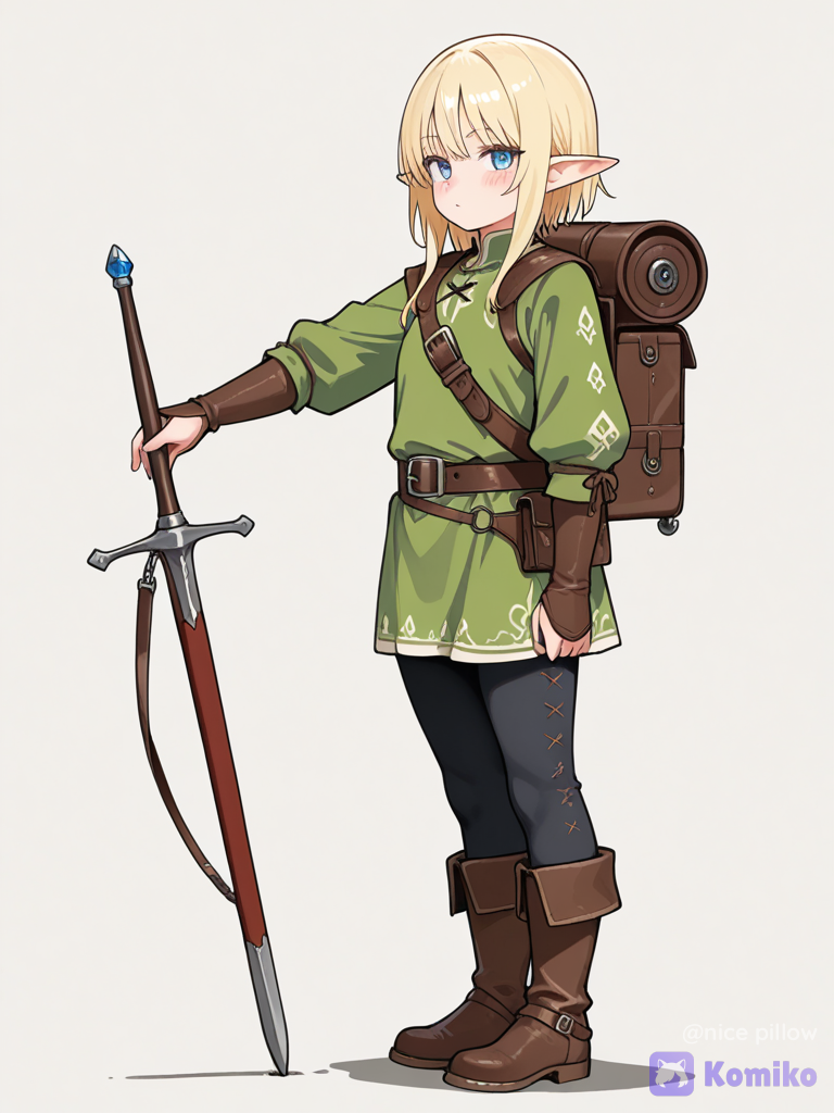 Tiny Elf Adventurer 💚🗡️