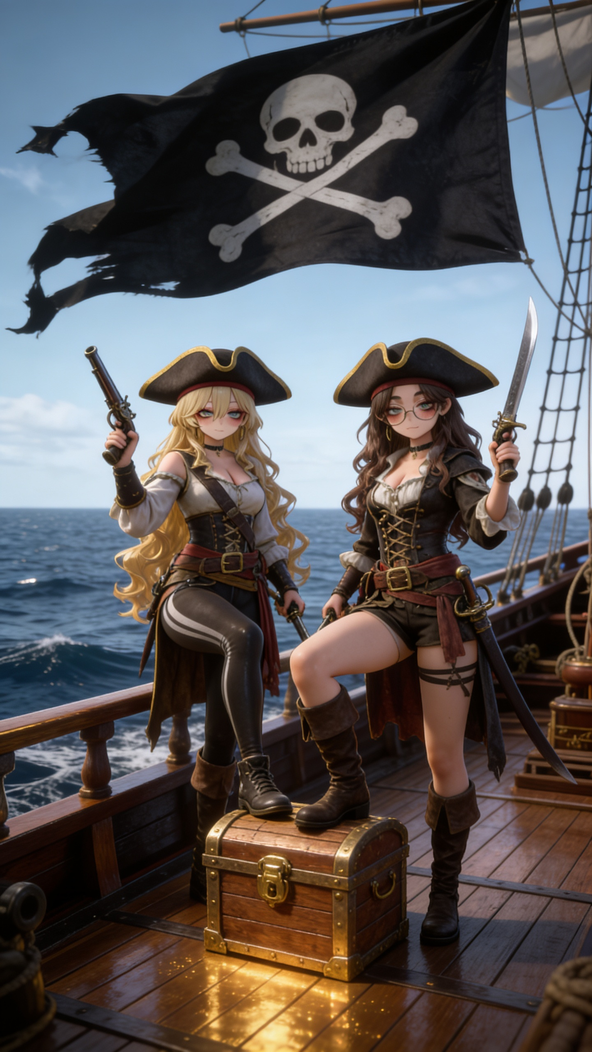 Pirates on the hunt!