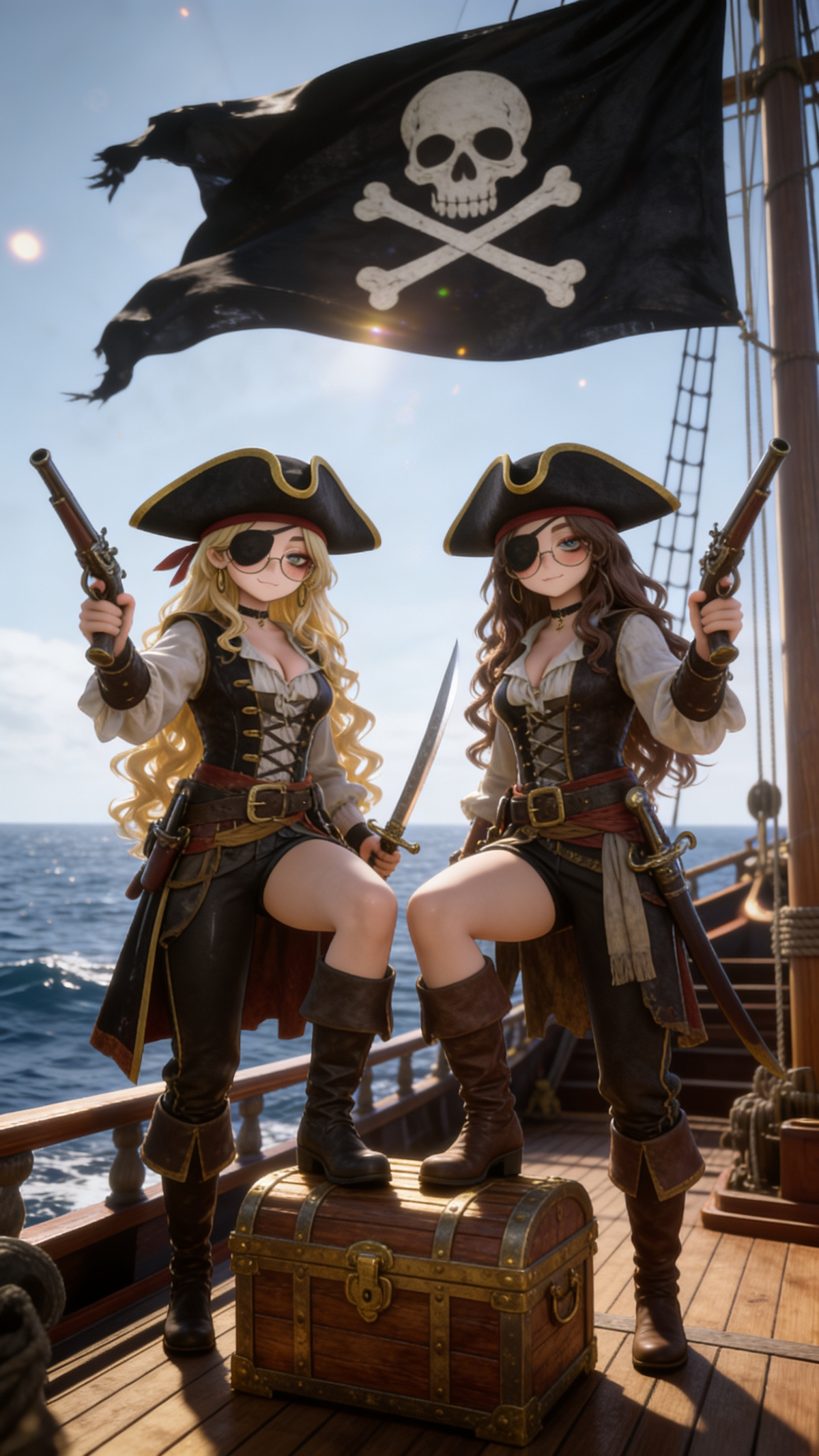 Pirates on the hunt!