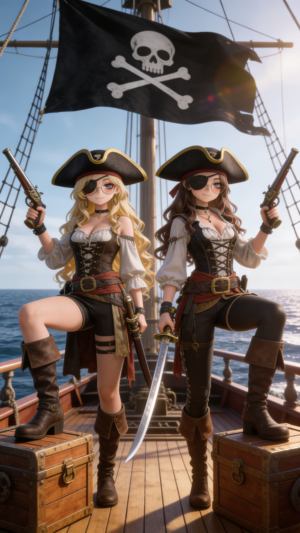 Pirates on the hunt!