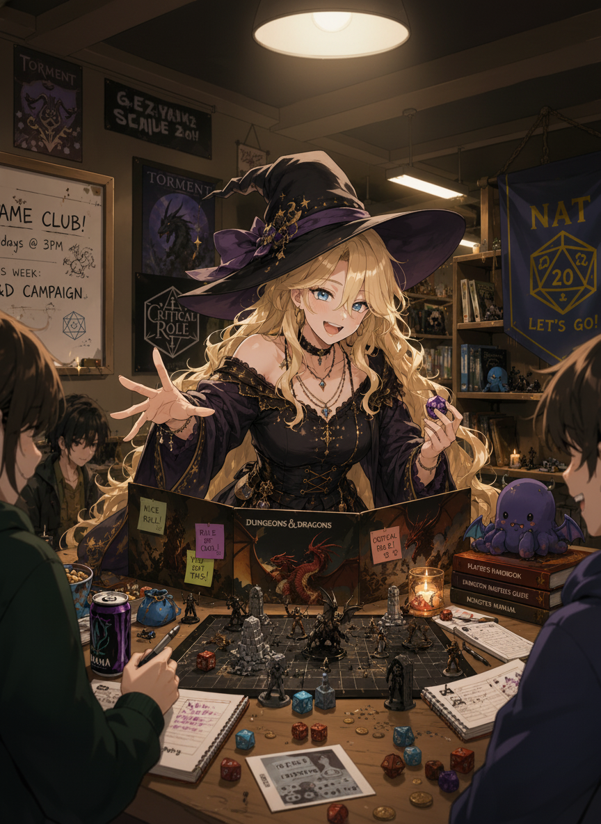 Game club! D&D week!