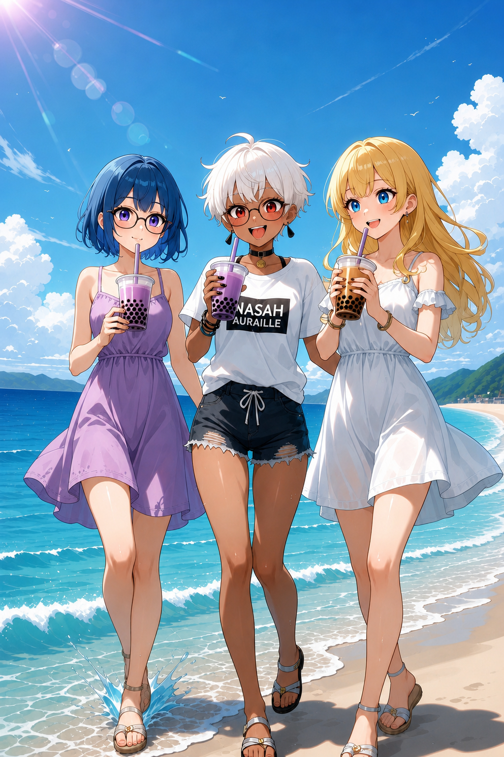 Boba and the Beach~
