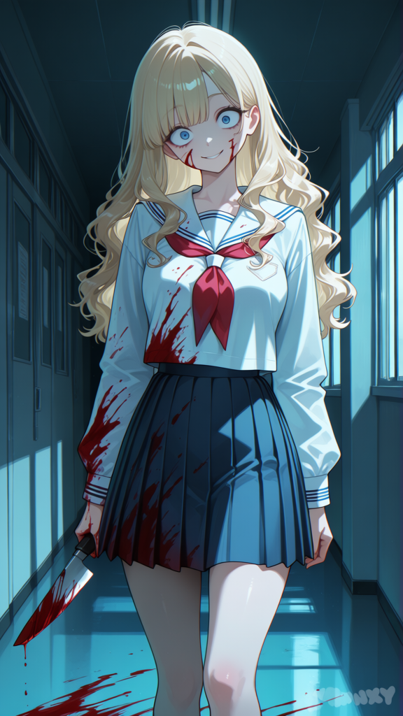 I..it's okay~ you're safe~ hehe...