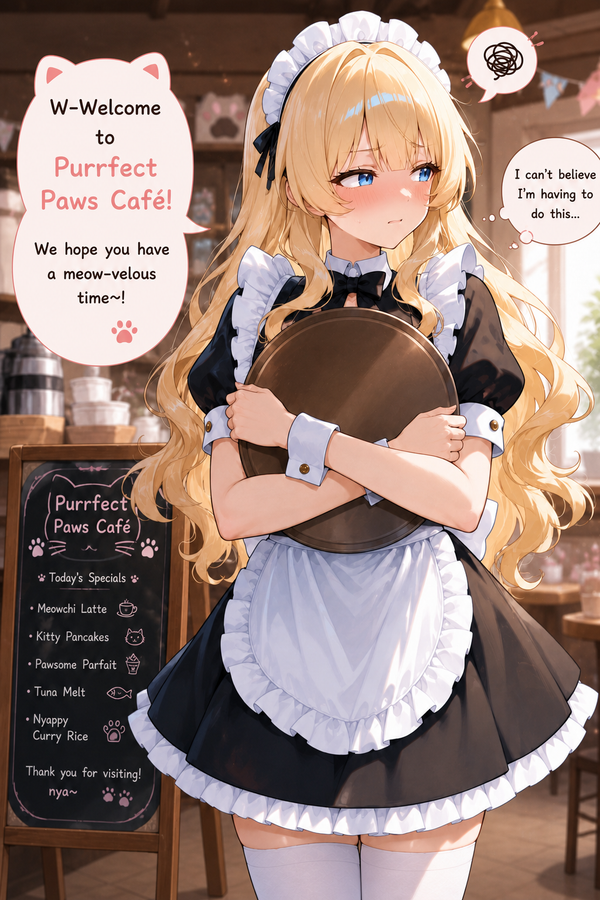 Maid Cafe~ welcome in