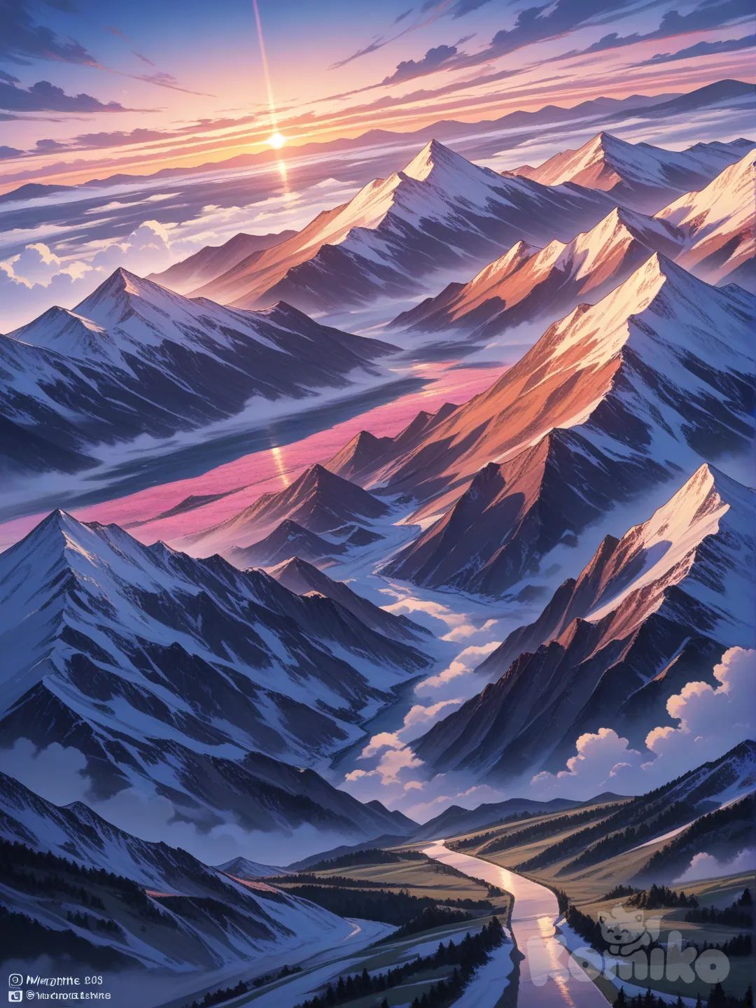 Paisagem magnífica