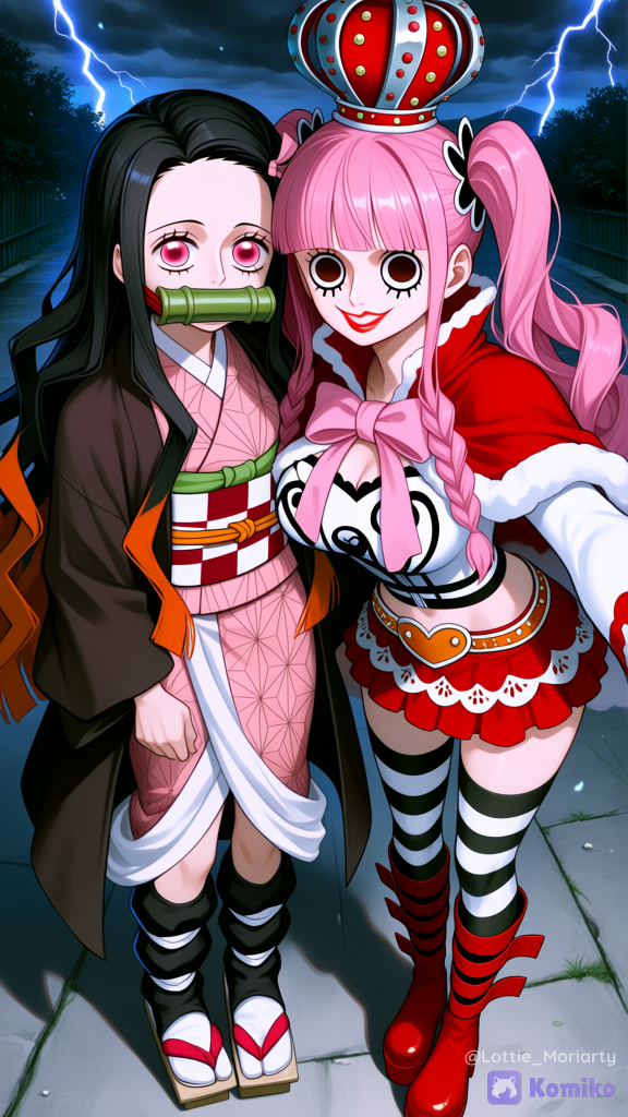 Perona meets Nezuko