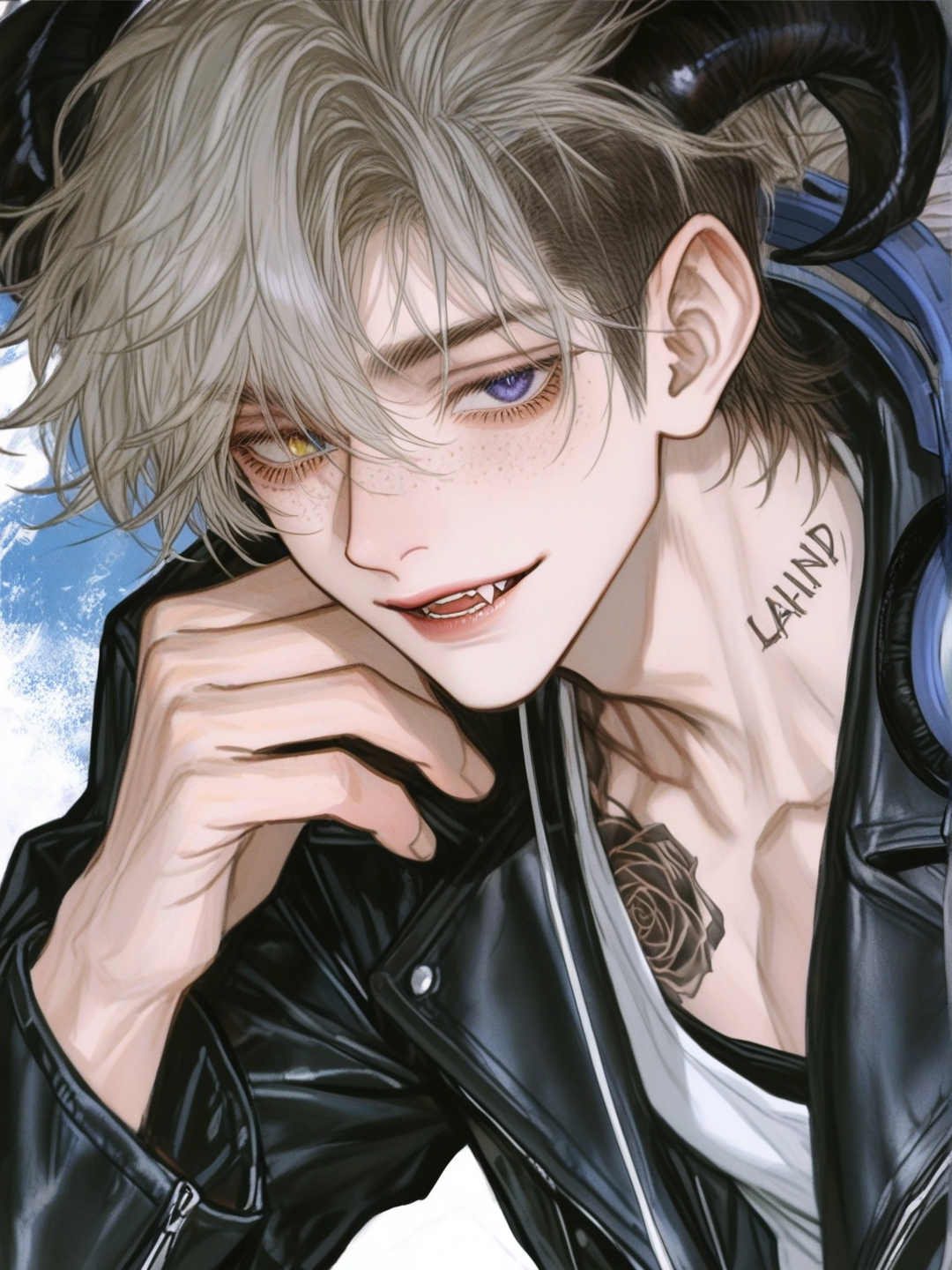 Horned Boy Energy ✨💙