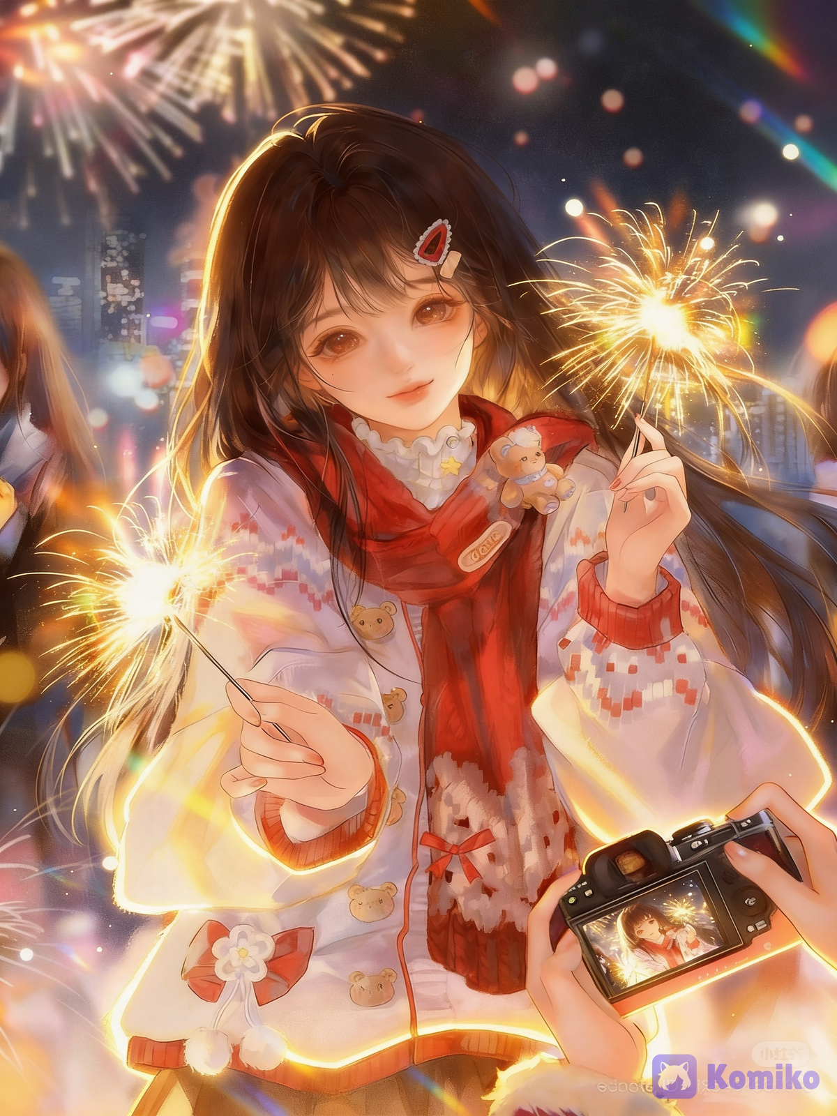 Sparkling night 💖