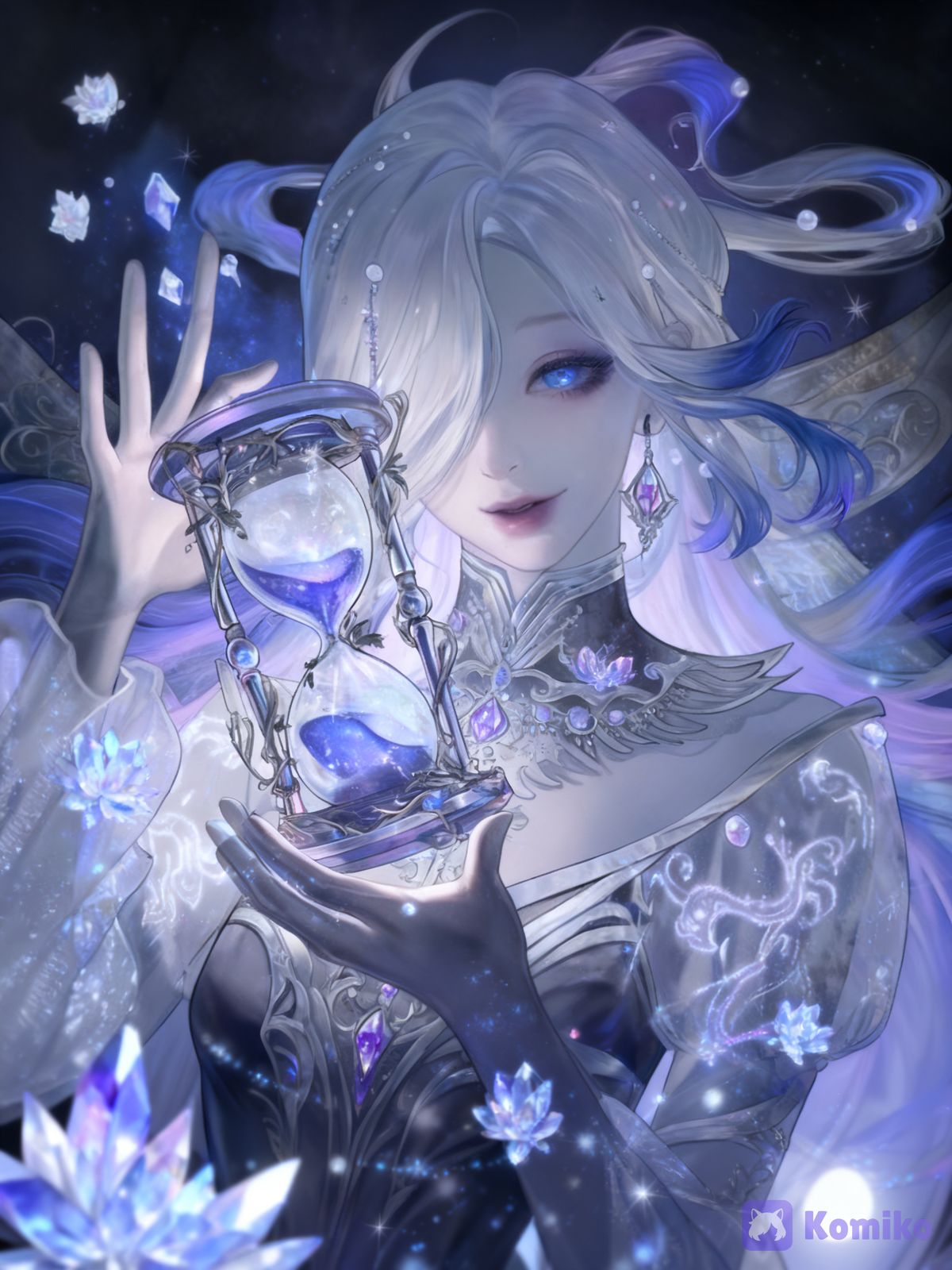 Whisper of the frozen time