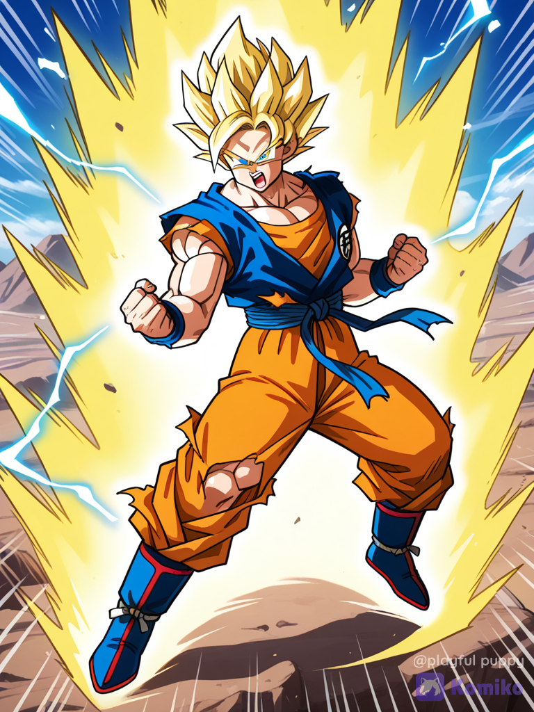 Goku super sayan
