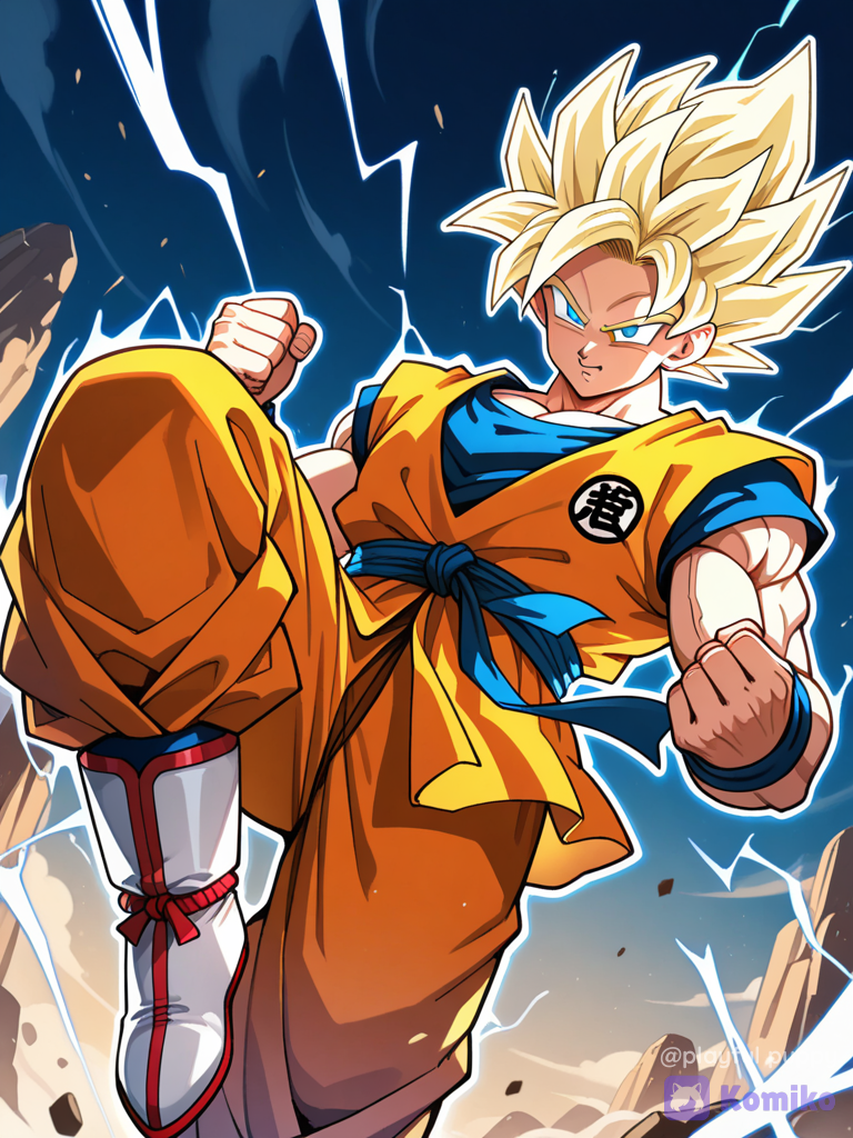 Goku super sayans