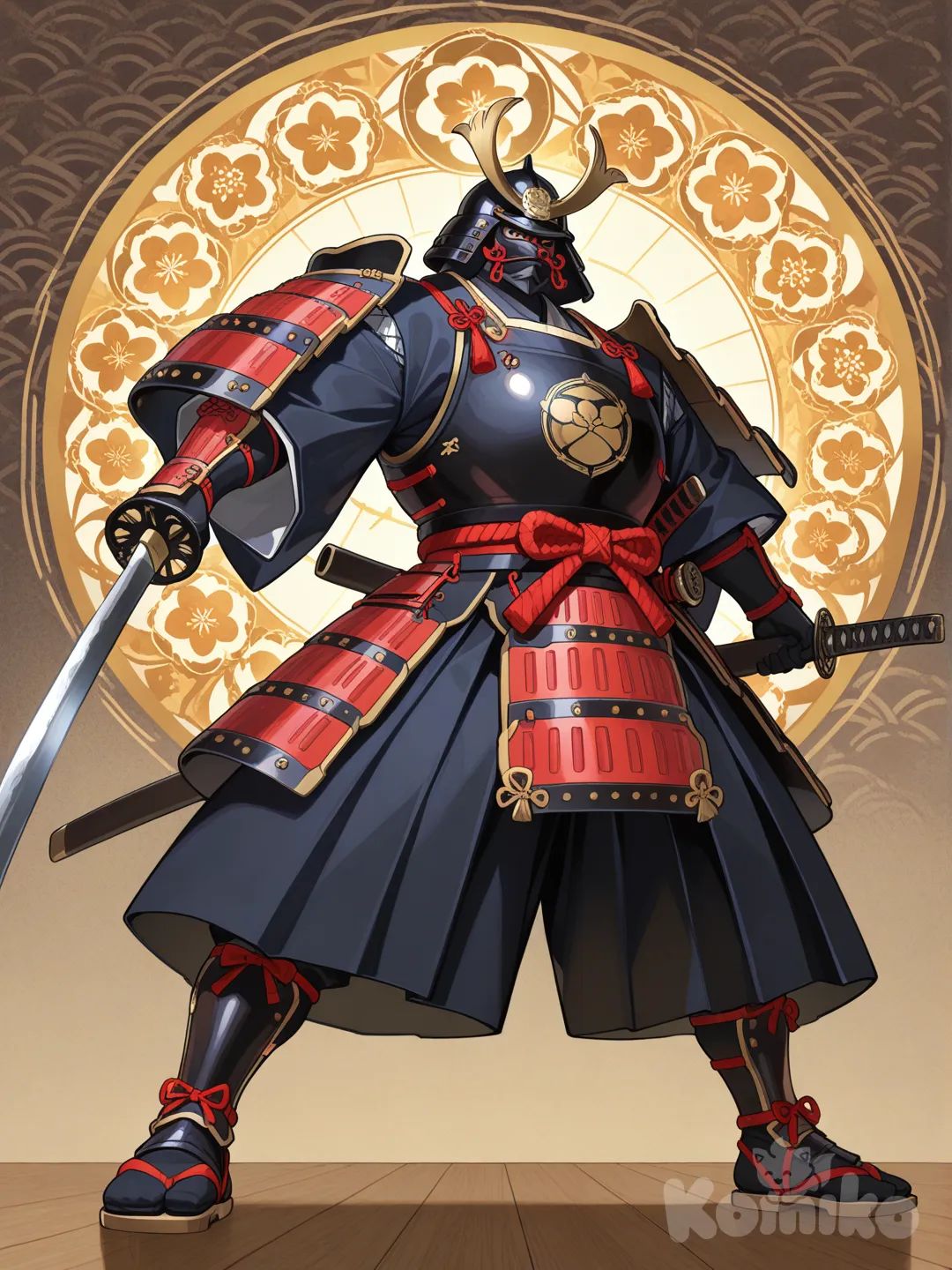 Samurai armored