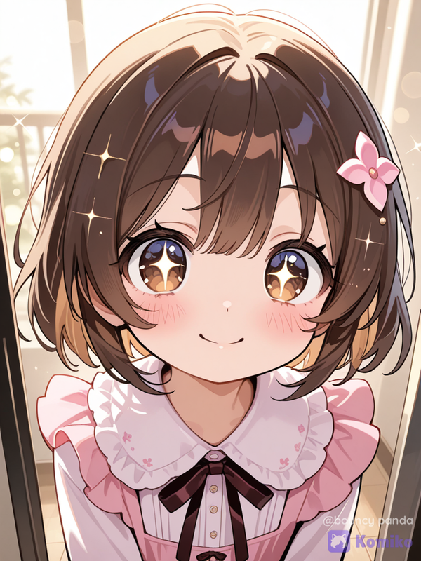 A cute little girl