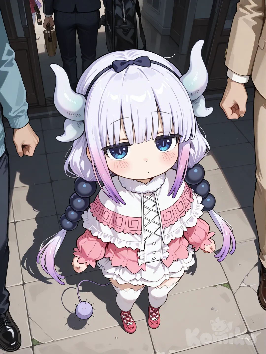 Kanna kamui paseando