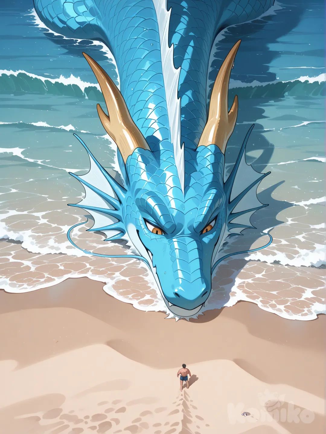 Dare to Enter my Waters?