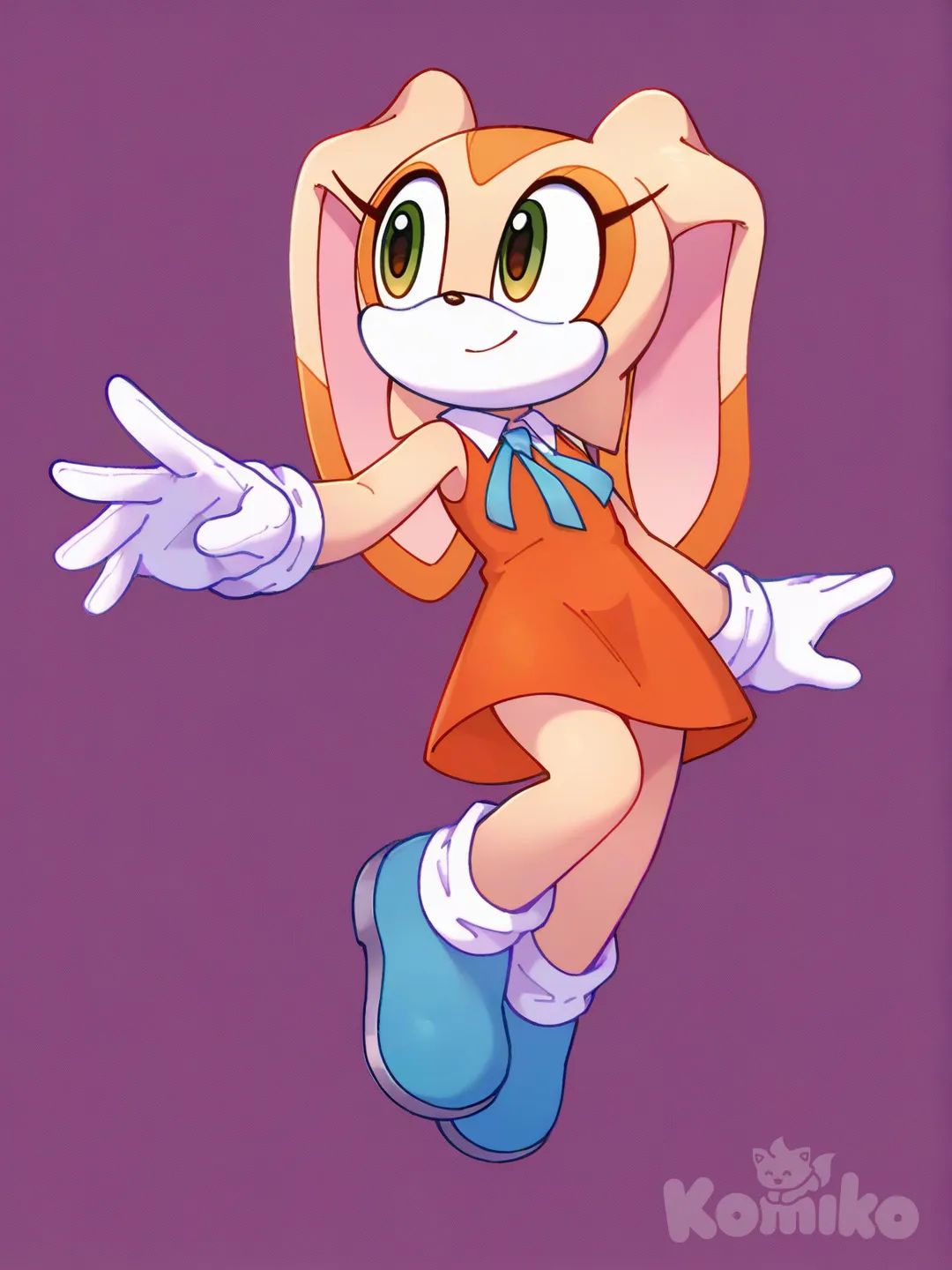 cream the rabbit, sonic the hedgehog \(series\) cartoon network, [pokemon-style]