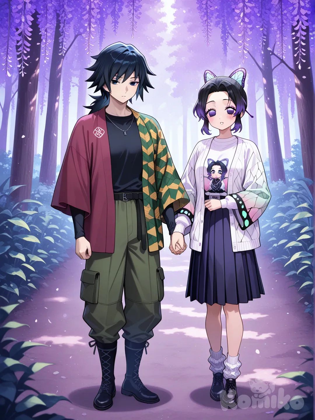 Shinobu and giyu