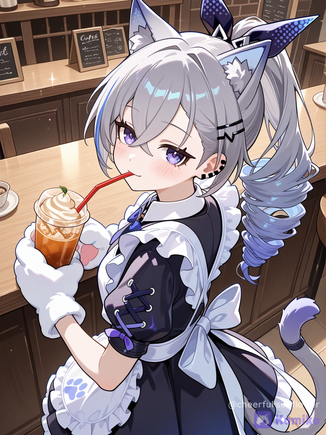 At the Cafe 