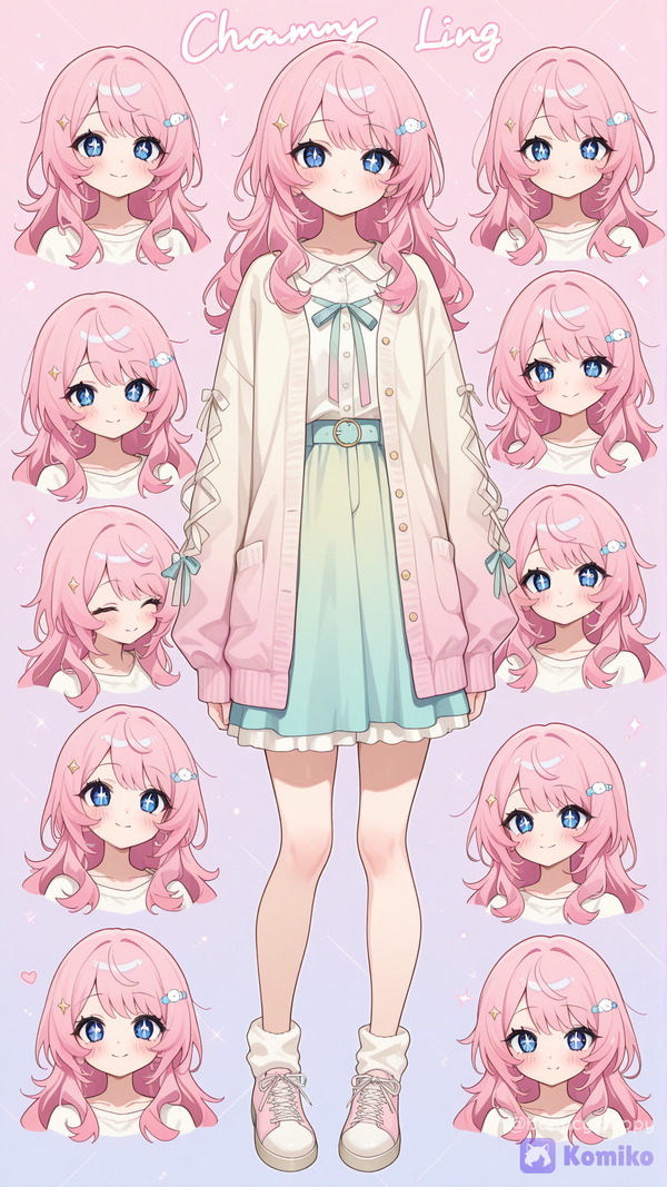 Mika Aozora adalah gadis ceria
