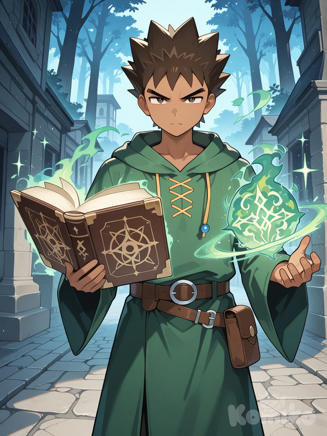 Brock (Pokemon)  summoner mage