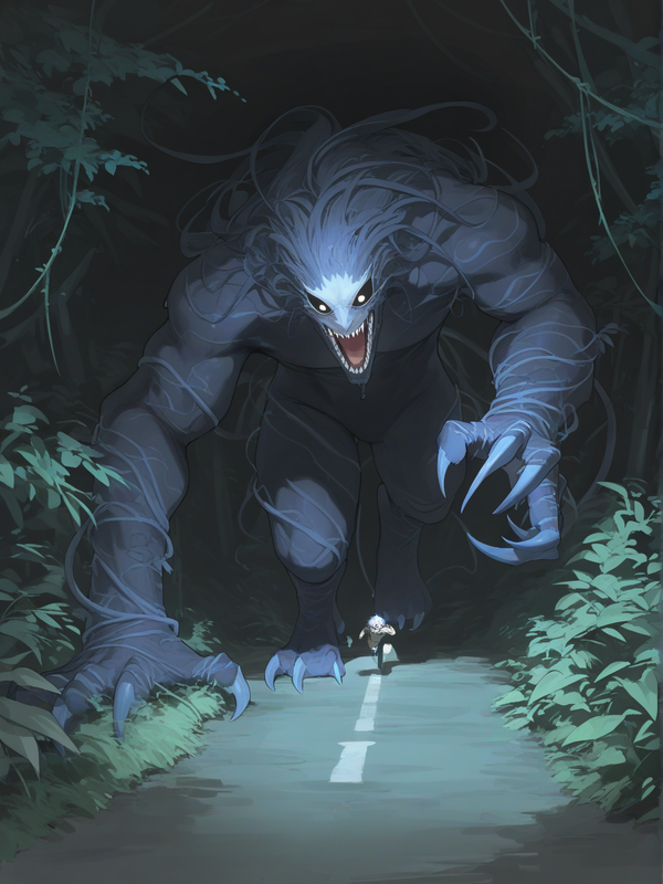 No matter how fast I run, that thing is behind me, getting closer and closer.