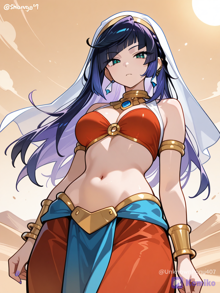 Belly dancer Yelan