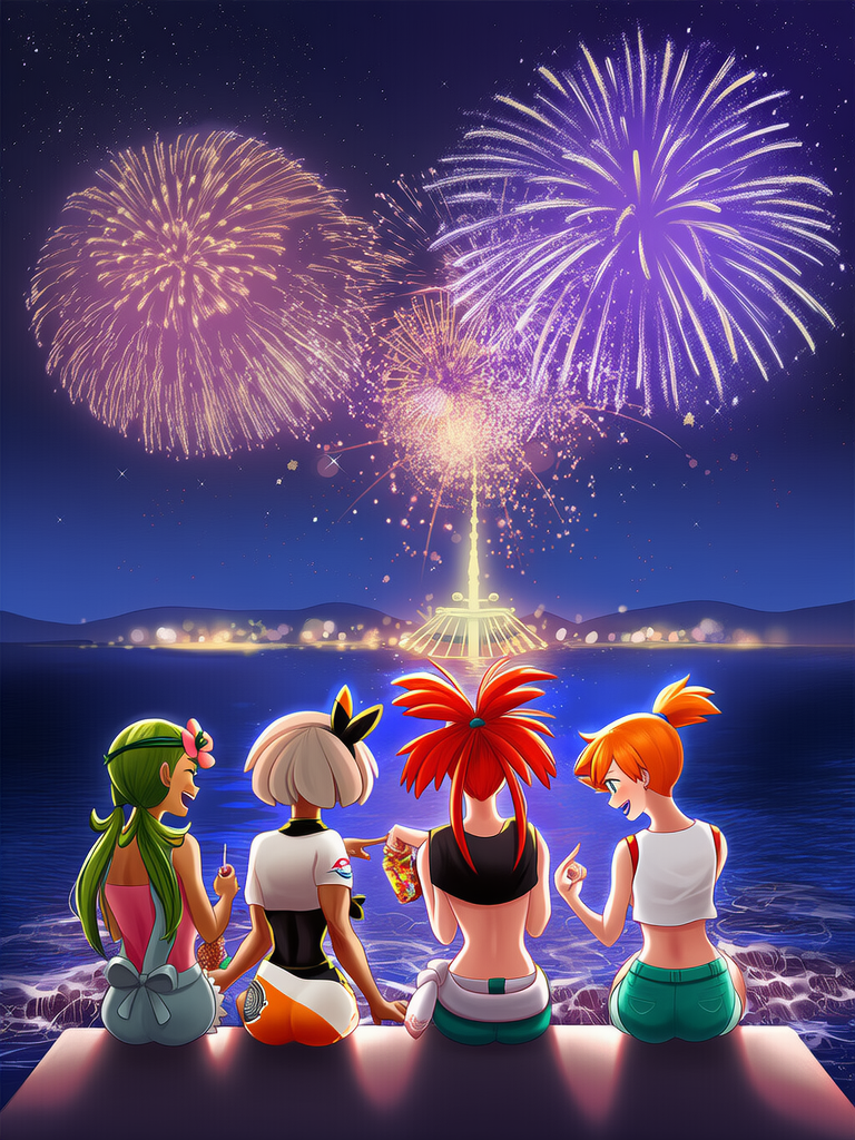 Summer Splash with the PokeGals