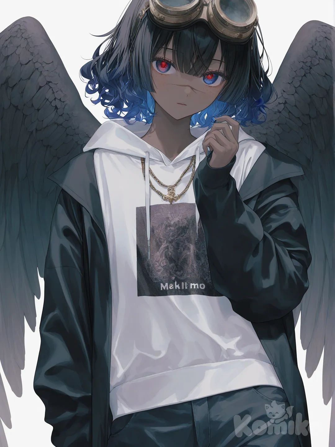 made my own angel oc what should I name them?