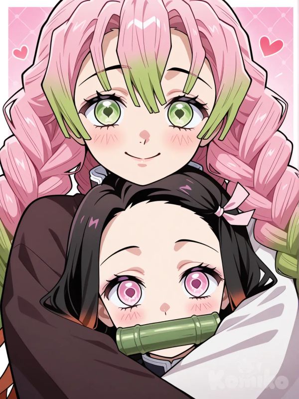 @Kamado_Nezuko, @Kanroji_Mitsuri