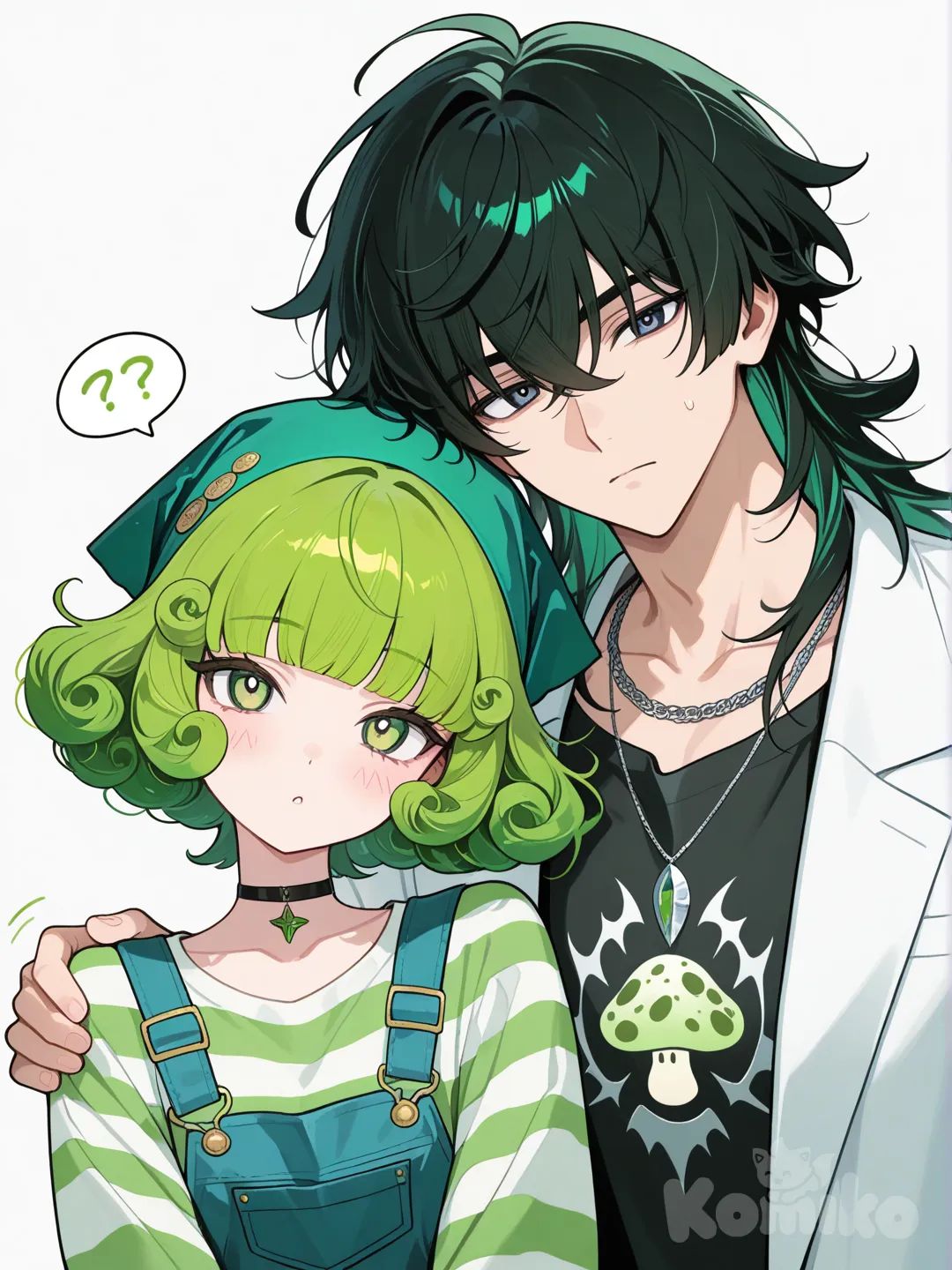 Ivy and her big bro vex
