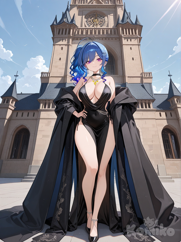 Louis in dress