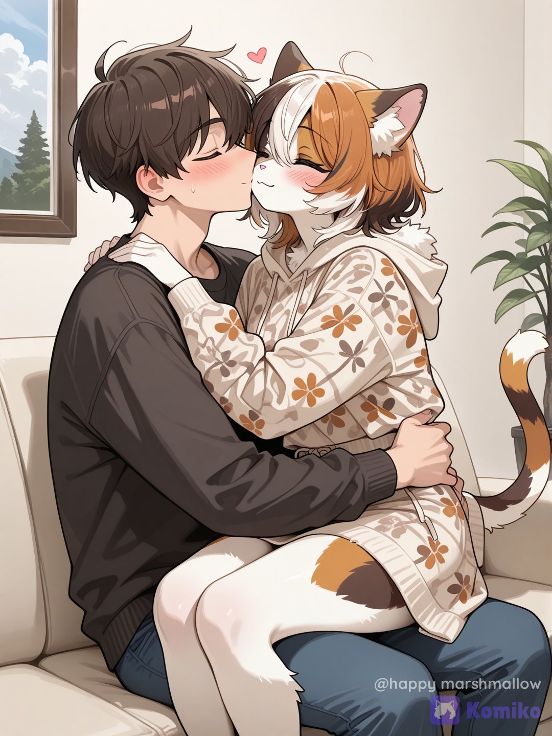You're too cute!