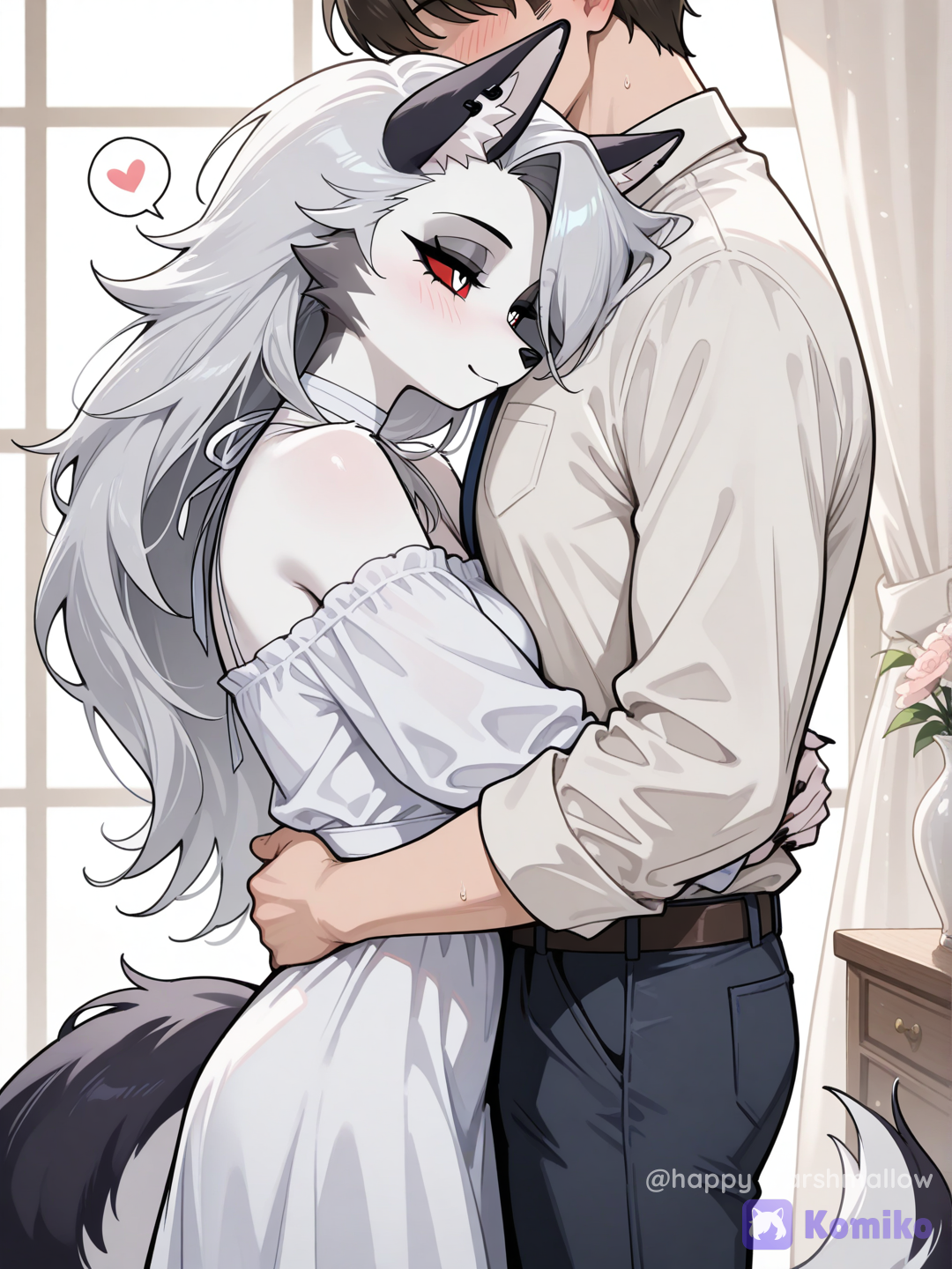The hug that Loona needs.