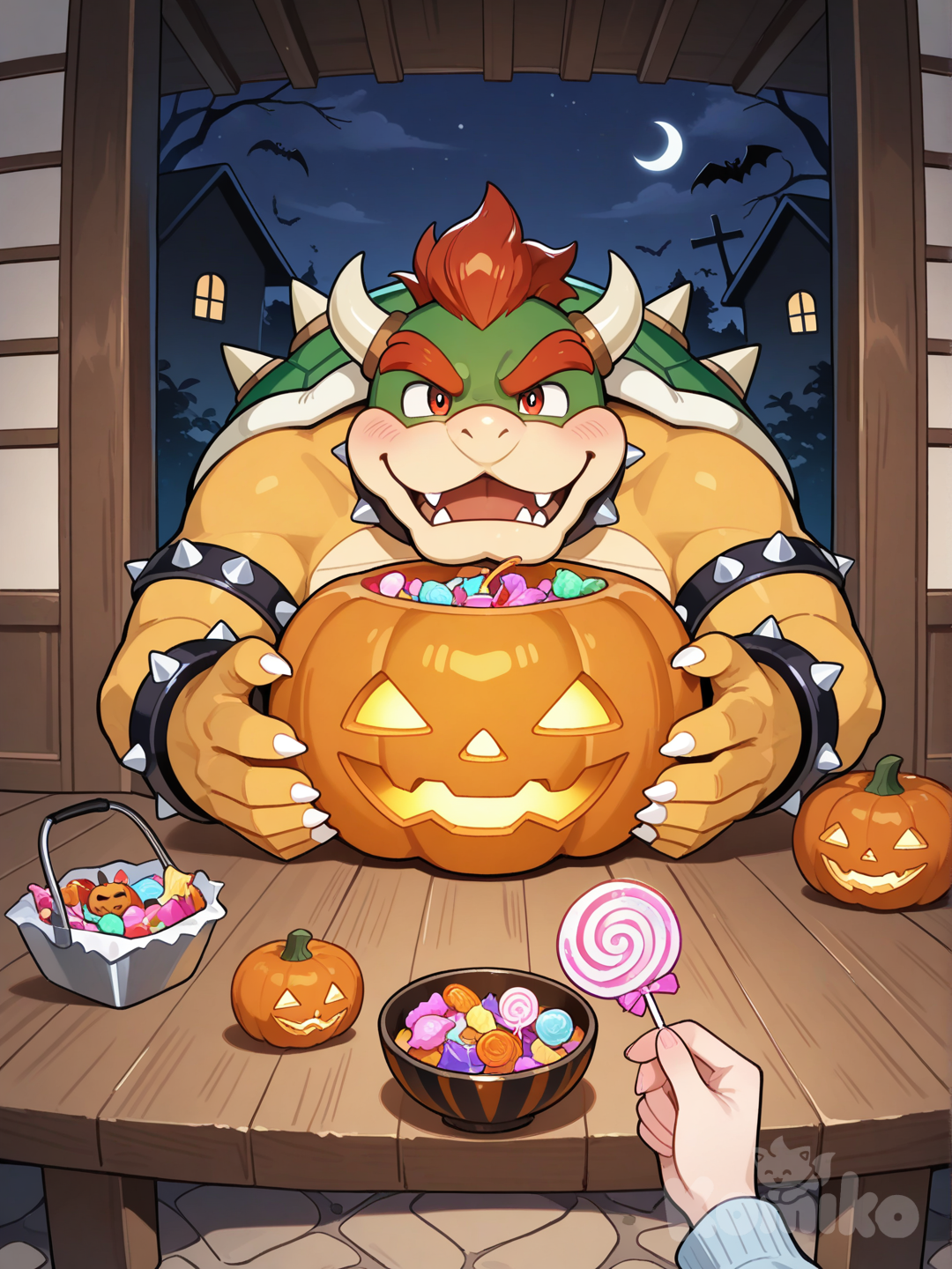 Bowser candy treat
