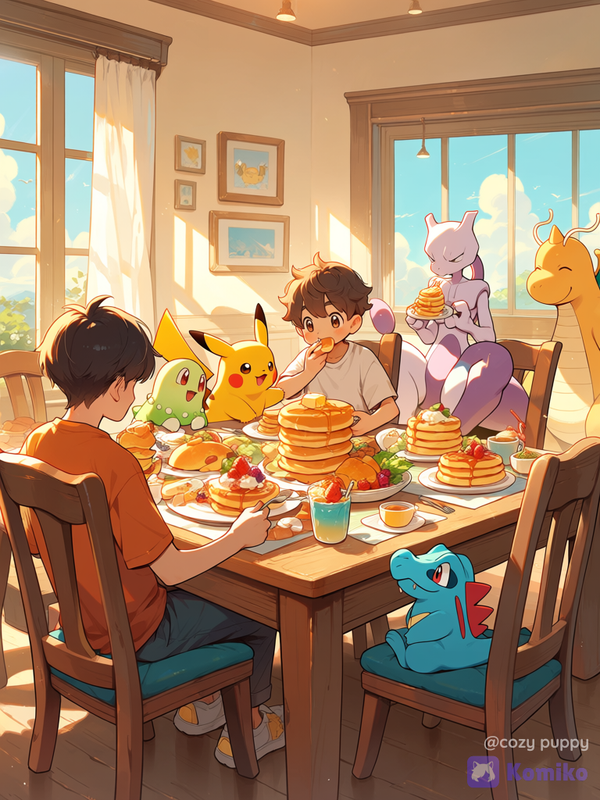 Breakfast time