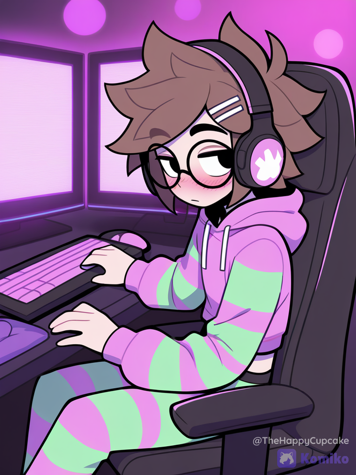 Winky's Gaming Cuteness! 🌟