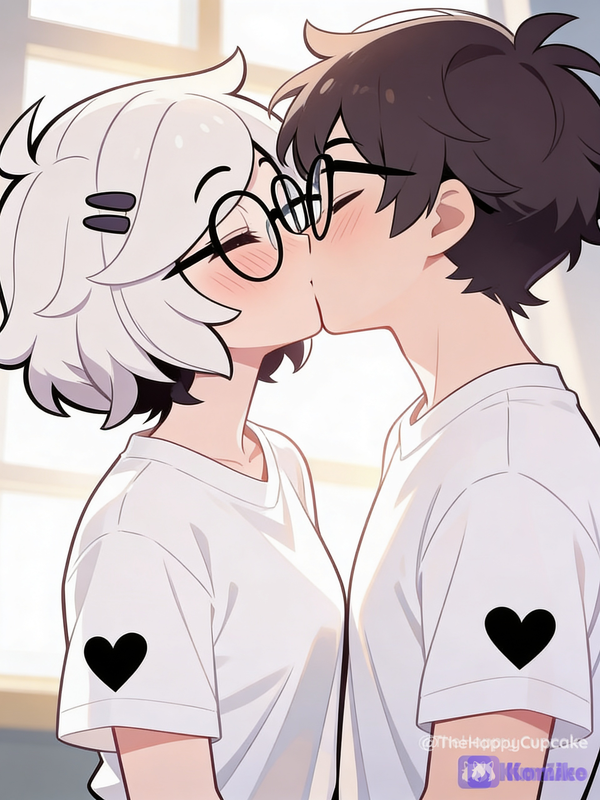 Winky & Finn's Blushy Kiss 💕