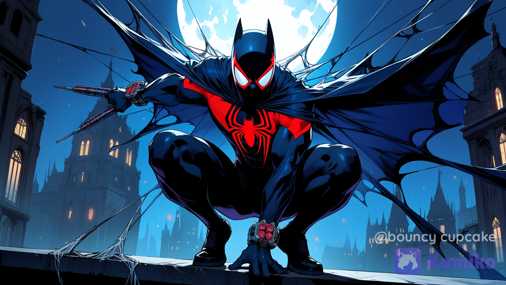 Batman and spider man