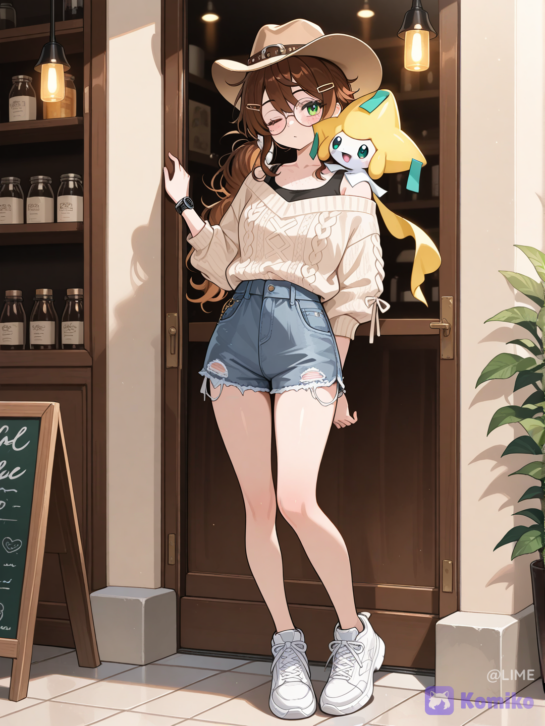 "I guess I should get a coffee"