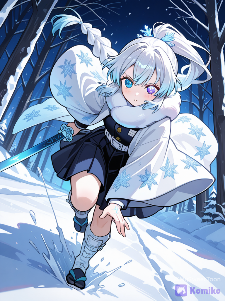 Snowy Slayer OC ❄️🗡️