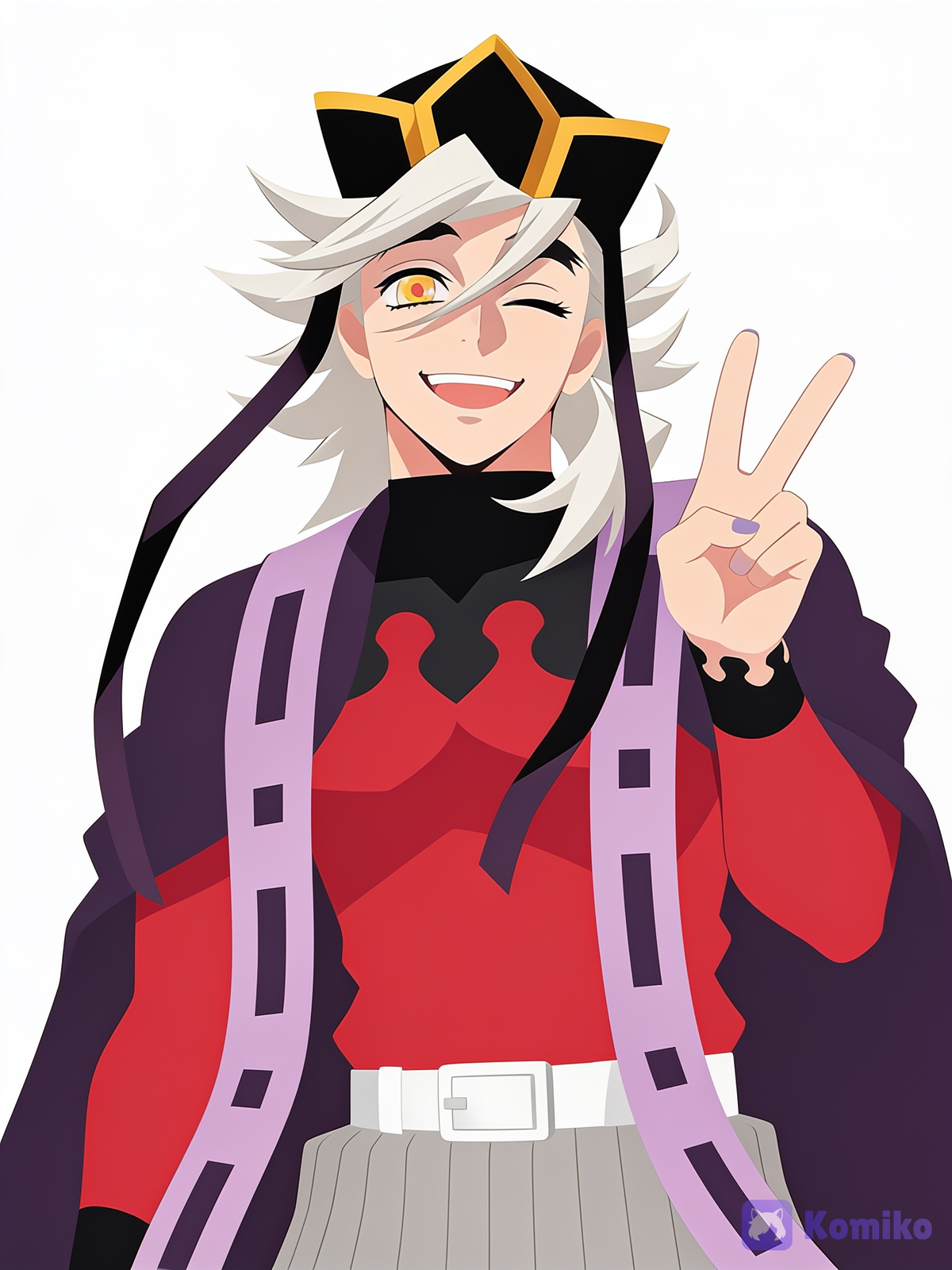 The Only Problem Is That His Eyes Are Not  Rainbow 🌈🚫 But He's So OKAY Actually 🎀✨