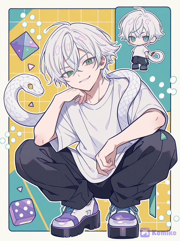 Snake Buddy Vibes 🐍💚