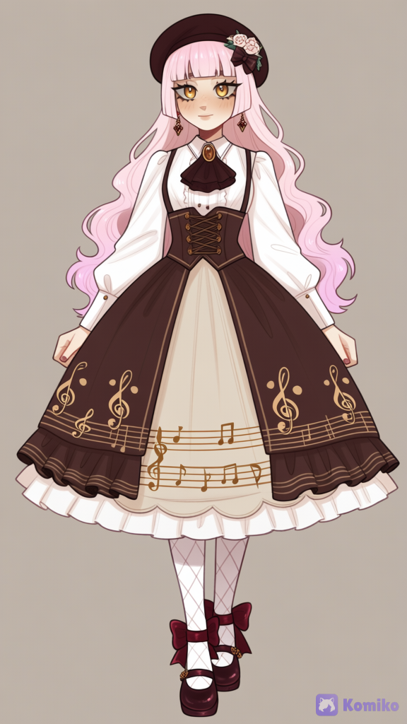 Music Note Cutie 🎻💕 (V.I.L.E's Student)